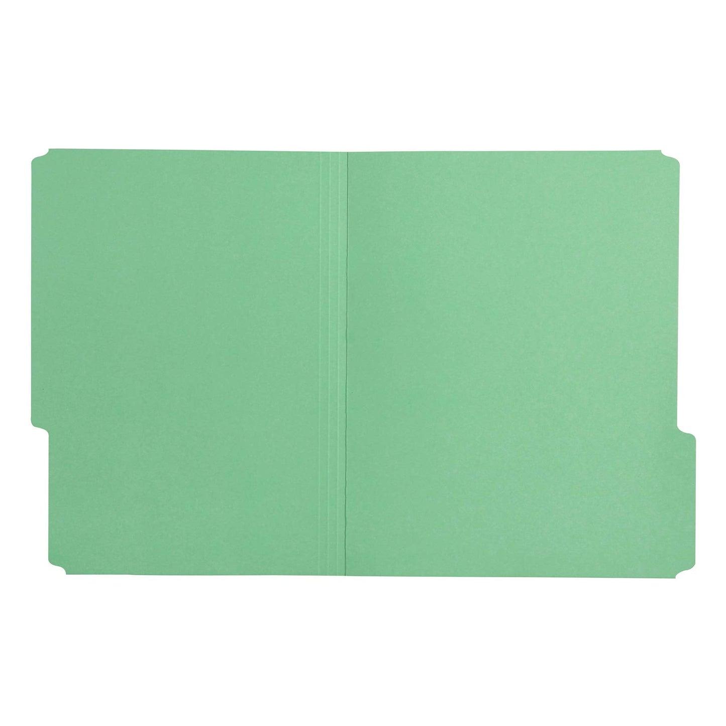 Amazon Basics File Folders for Organization, Letter Size, 1/3 Cut Tab, Bright Green, 36-Pack