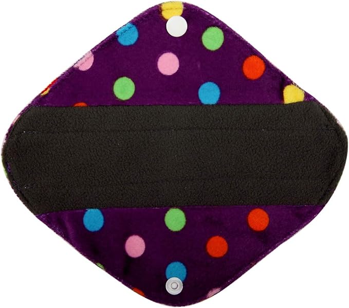 5 Small Panty Liners 1 Wet Bag Cloth Menstrual Pads Reusable Washable (Minky, S Panty Liners)
