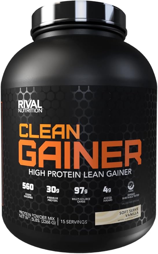 Rival Nutrition Gainer Soft Serve Vanilla 5lbs