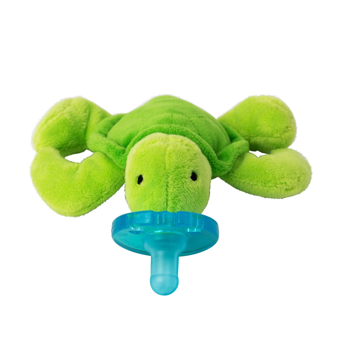 WubbaNub Infant Pacifier, Silicone, Latex Free,Phthalate Free - Turtle