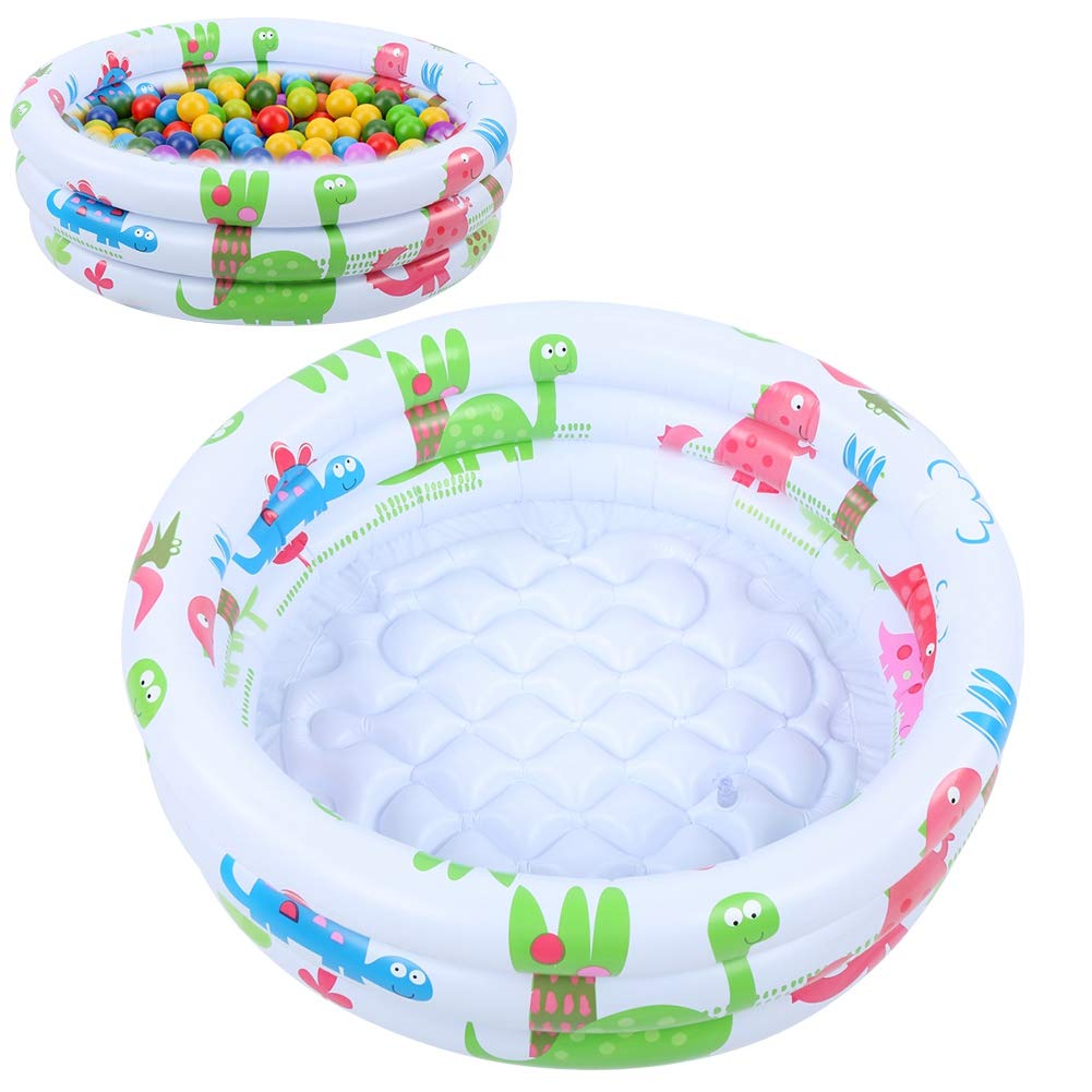 Baby Pool, 23. Inflatable Baby Toddlers Swimming Pool Kiddie Pool Mini Pool with Thickened PVC Material for Outdoor, Indoor, Bathroom, Living Room