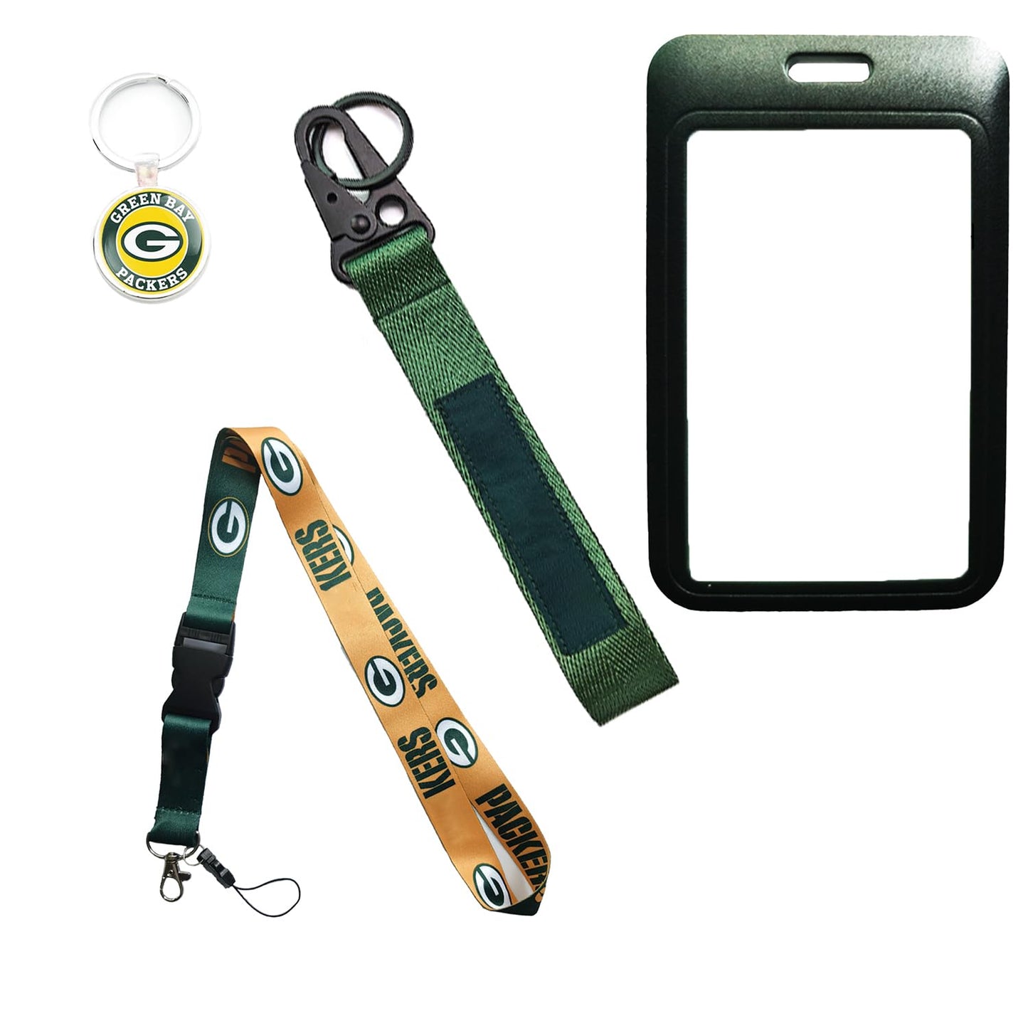 ID Badge Card Holder with Lanyard and Keychain, a Fashionable and Attractive Gift for Fans, Suitable for Doctors, Nurses, Teachers, Students, Children, and More. (BZG)