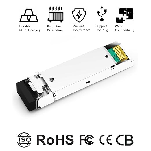 OPSTRAN 1000BASE-SX SFP Optical Transceiver Module Compatible with Extreme Networks I-MGBIC-LC03 1310nm 2km DDM Duplex LC MMF 4 Pack