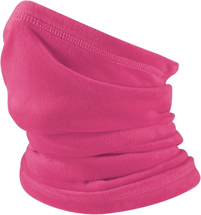 Polar Fleece Neck Warmer - Windproof Winter Neck Gaiter Cold Weather Face Mask For Men Women - 1 Pack