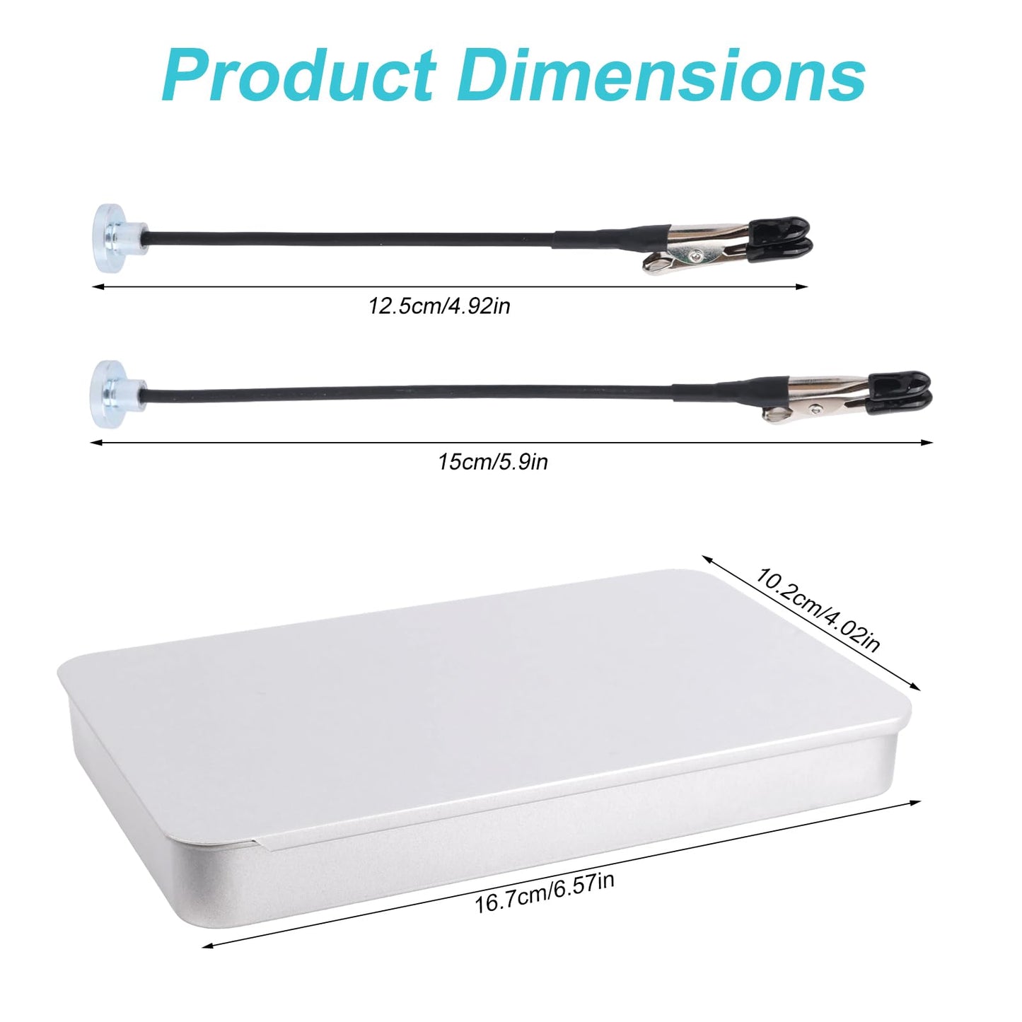 2pcs Metal Model Painting Stand Base Holder with 24pcs Bendable Magnetic Alligator Clip Sticks, Modeling Tools for Airbrush Models Coloring & Hobby Model Painting
