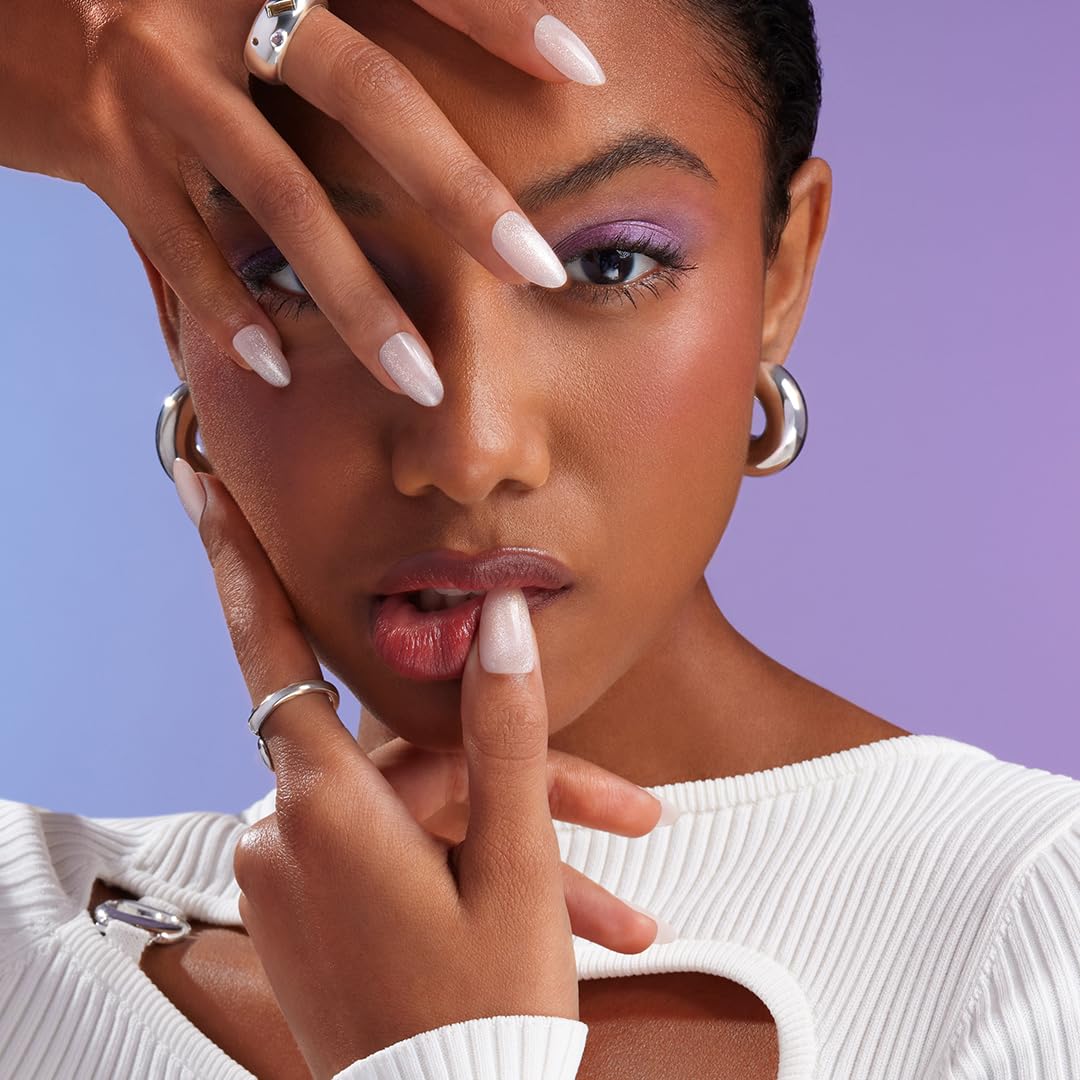 Dashing Diva GelXtend Design & Removal Kit - Nail Tips & Magic Off+ Remover - Acrylic Nails with LED Glue - Lasts Up to 14 Days - Press On Remover with Niacinamide and Castor Oil - Ballet Beauty