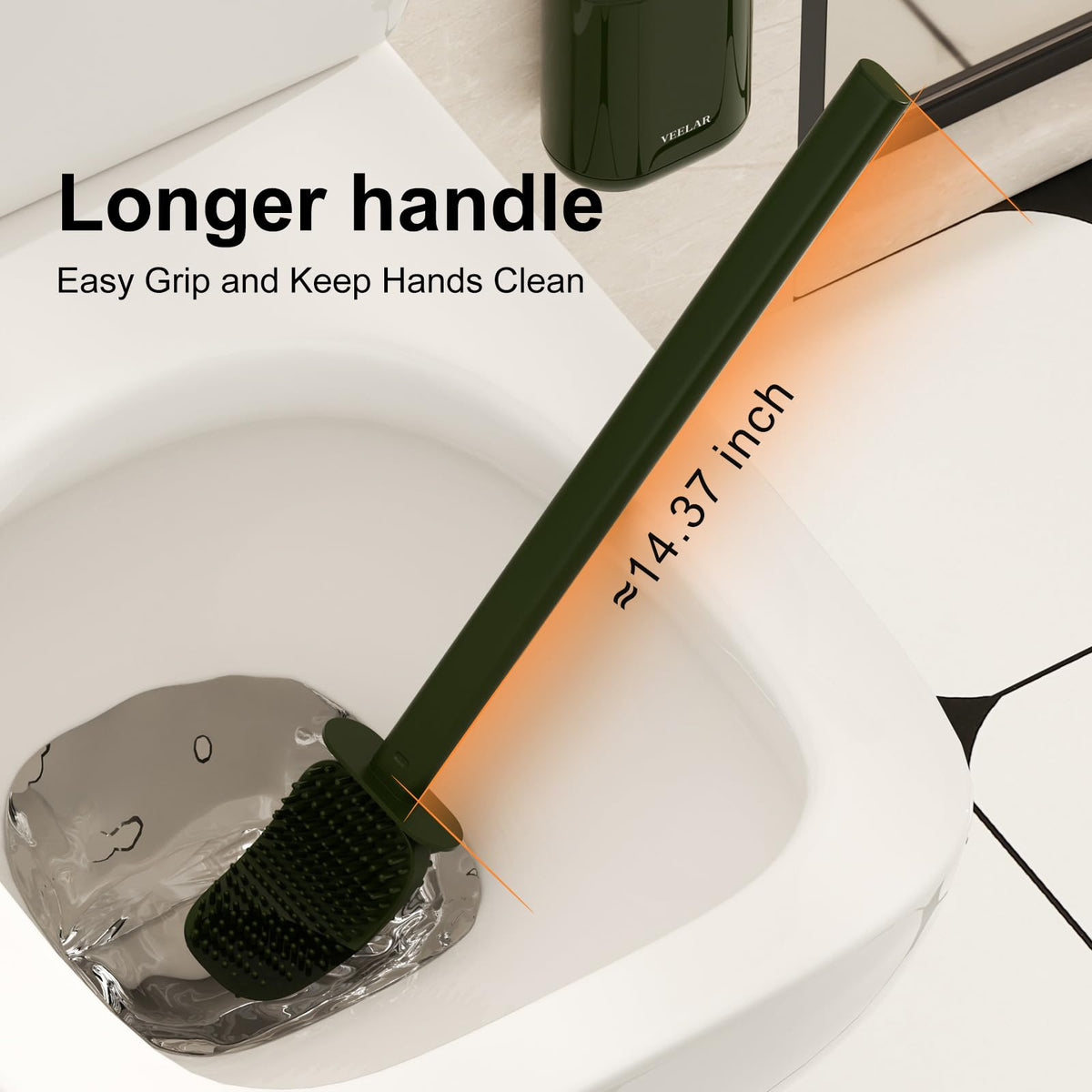 Toilet Brush and Holder Set