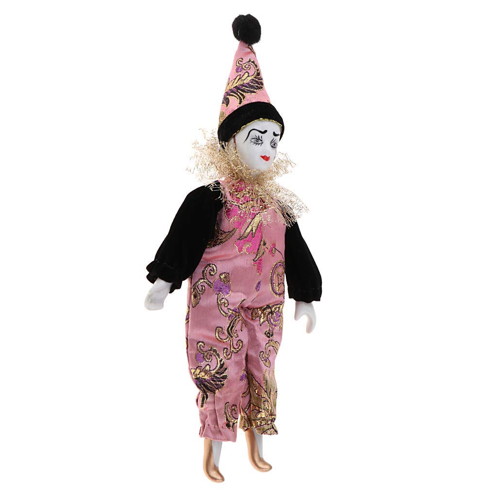 FRECI Clown Doll Clown Man Doll Halloween Decoration for Christmas, Birthday Gift 9inch - B