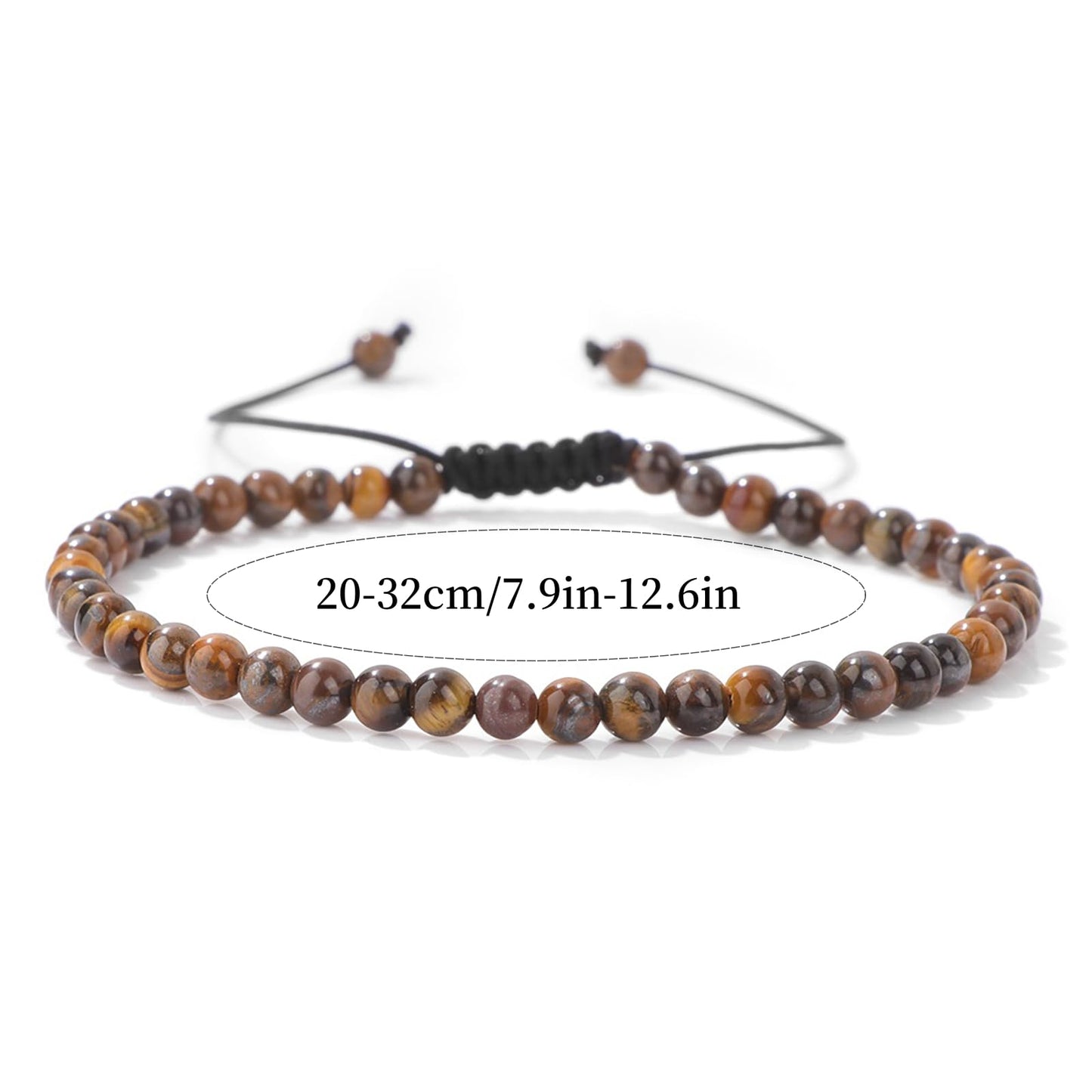 Lit Wall Tiger Eye Anklets for Women Beach Boho Ankle Waterproof Tiger Eye Anklet Bracelets Adjustable Beaded Ankle Bracelet Plus Size Anklets Gemstone Anklet Jewelry Gift for Her