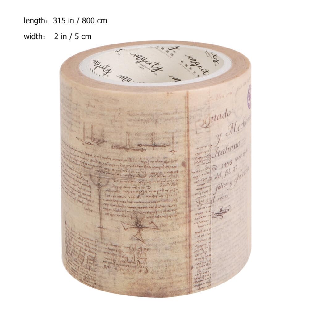 VILLCASE Gothic Washi Tape Decorative Adhesive Tape for Scrapbooking DIY Crafts Wrapping Planner Stickers