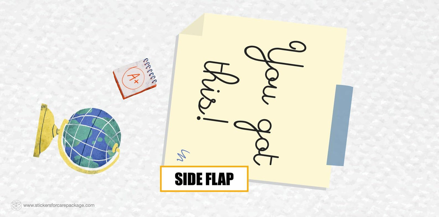 Final Exam Care Package Sticker Kit for College Students