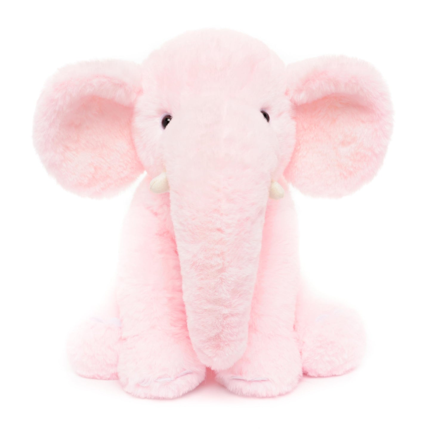 WEIGEDU Elephant Stuffed Animals Gray Pink Blue