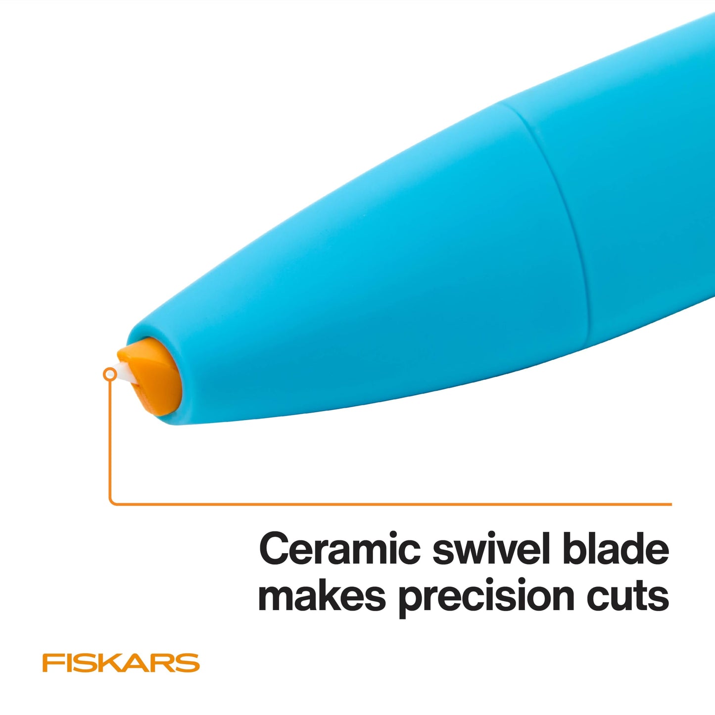 Fiskars Kids Cutting Pen with Foldable Non-Slip Mat – Safe Precision Tool for Crafting and School Projects