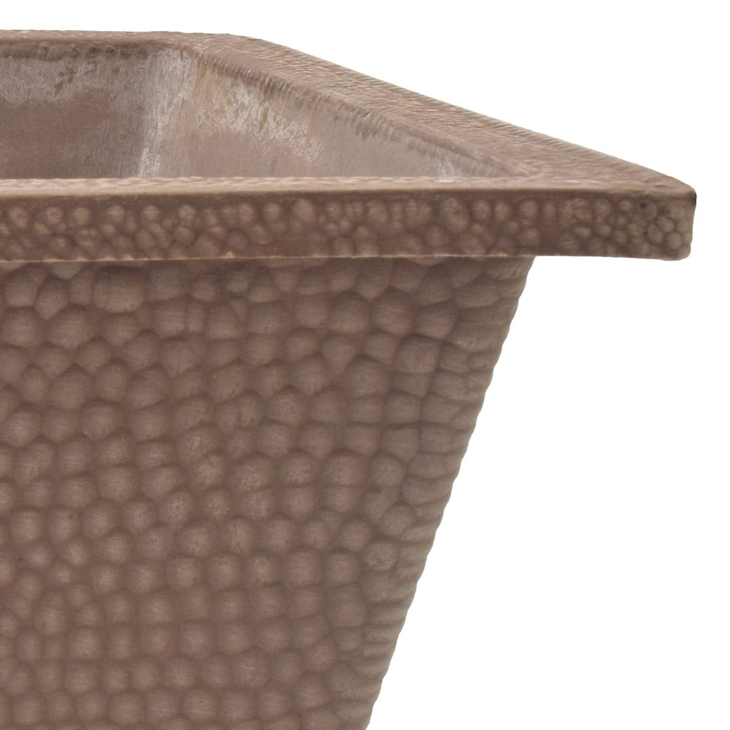PSW Arcadia Garden Products FEL34TP Window Box, 13 by 9 by 5.5-Inch, Taupe
