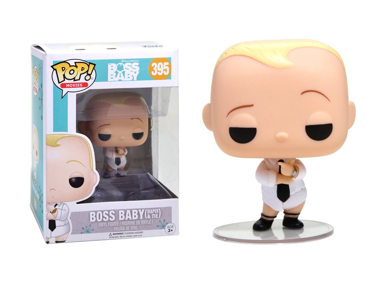 Funko POP Movies: Boss Baby (Diaper & Tie) Toy Figures