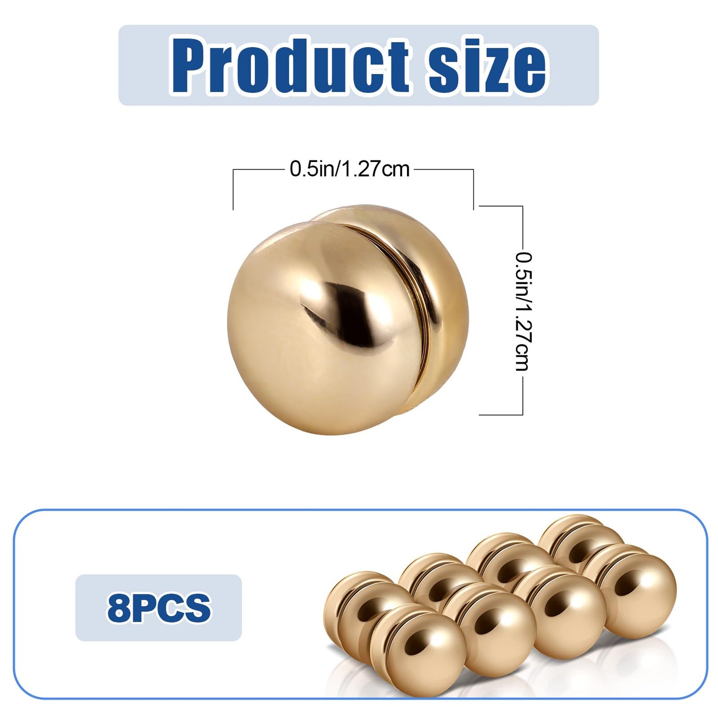 Hijab Magnet Pins for Women, Multi-Use Scarf Magnets Pin for Scarves Shirts Dress and Clothes
