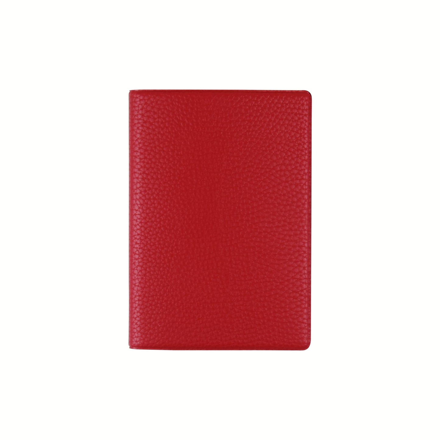 Fenice Classic Passport Cover Holder Wallet Case for Travel Essential RFID Blocking Vegan Leather Waterproof (RED)