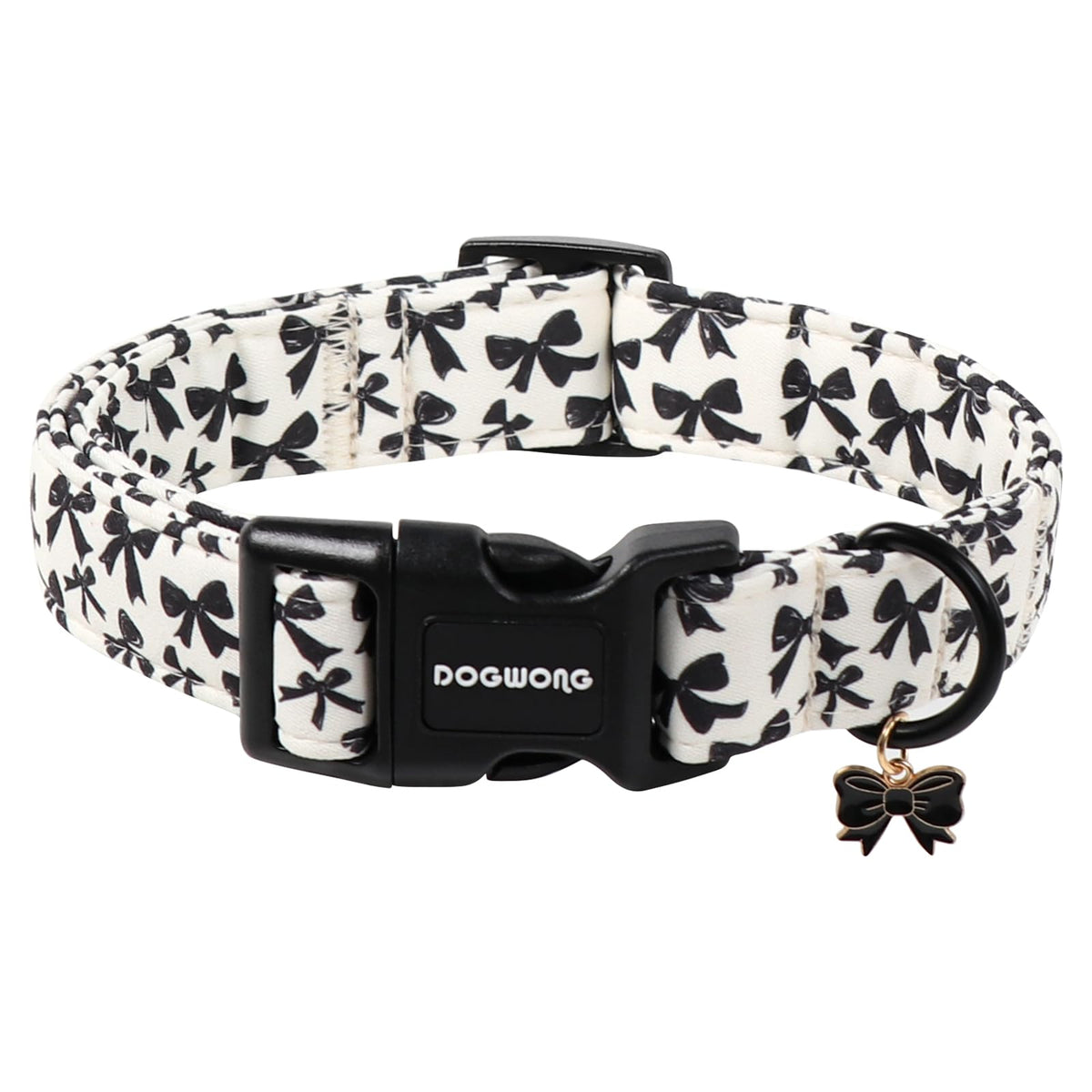 DOGWONG Fall Dog Collar- Pink Halloween Dog Collars Adjustable Classic Halloween Dog Collar for Small Medium Large Dogs S