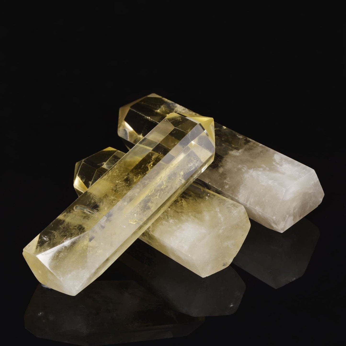 Large Citrine Crystal Tower Healing Crystal Wand For Spiritual Use Hexagonal Point Reiki Chakra Gemstone Home Office Decor