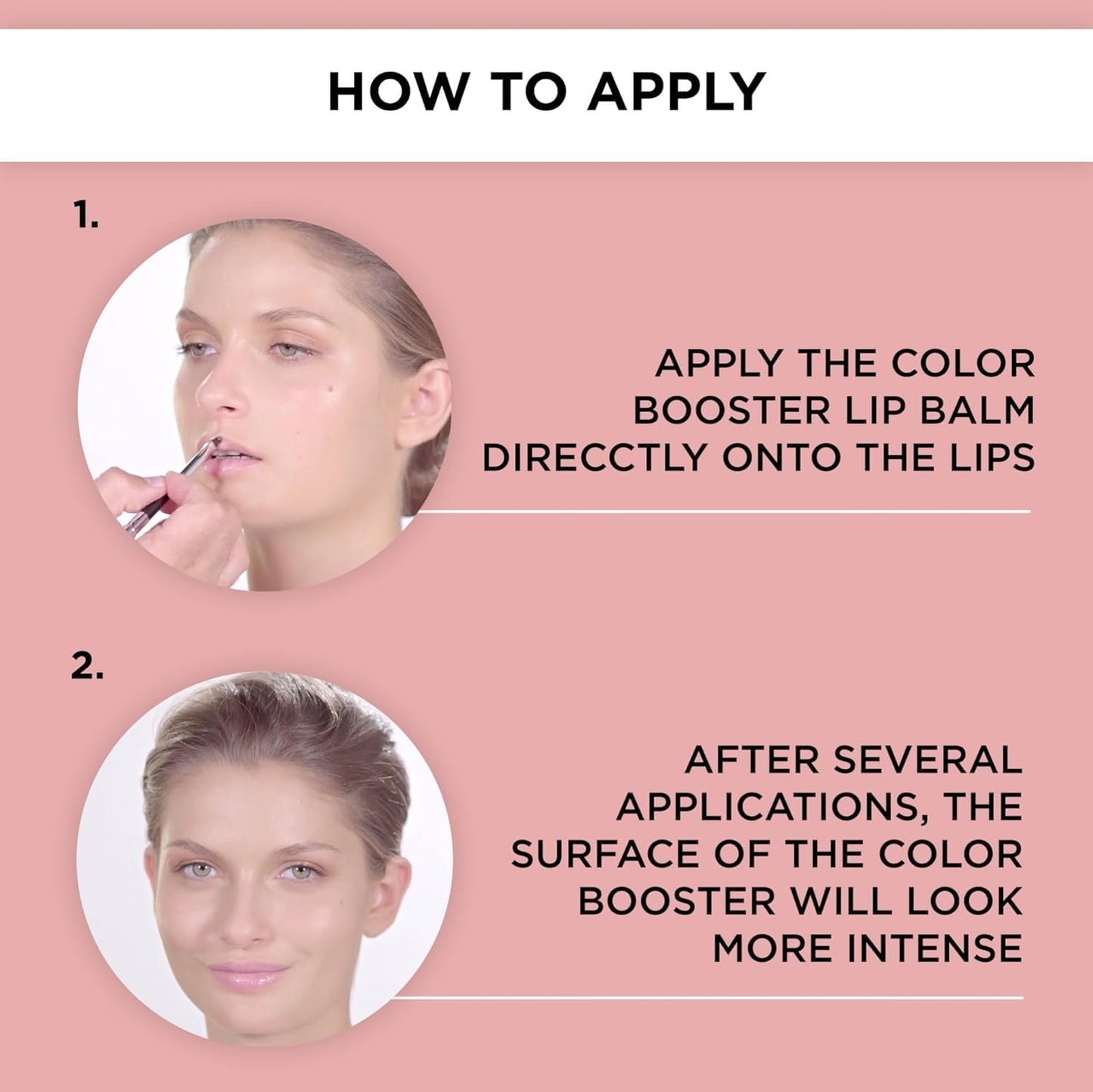 ARTDECO Color Booster Lip Balm in nude - nourishing lip balm with color-adapting pigments - lip plumper with spearmint flavor - prevents dryness & chapping - lip care with kernel oil - 0.1 Oz