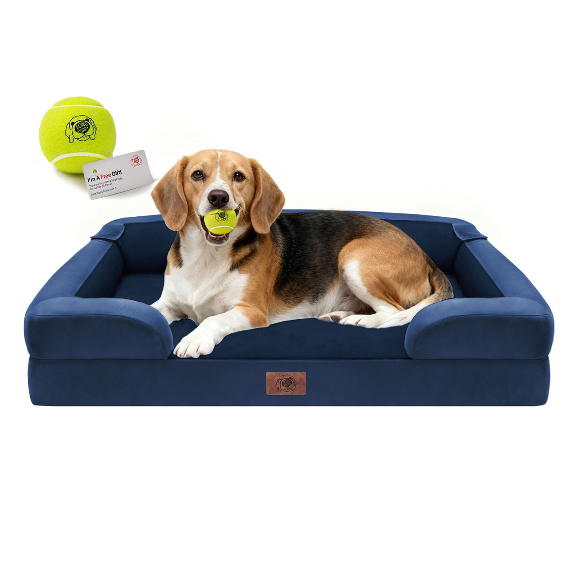 Song Puppy Waterproof Orthopedic Dog Bed for Extra Large Sized Dogs