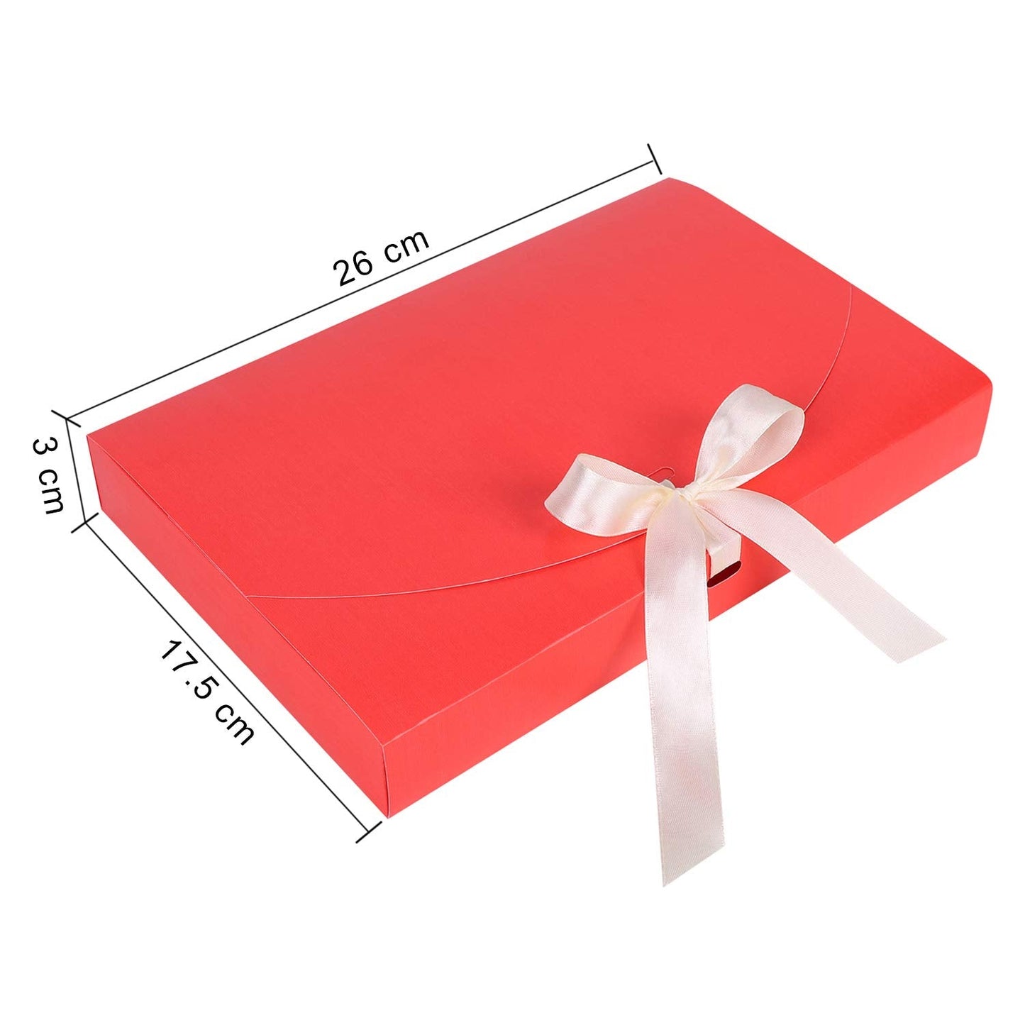 10 Pack Gift Card Boxes Large Luxury Gift Envelope Wrapping Box with Lid Ribbon Shirt Gift Box for Birthday Wedding Proposal Parties Christmas Valentine New Year Gift Present Packaging Box