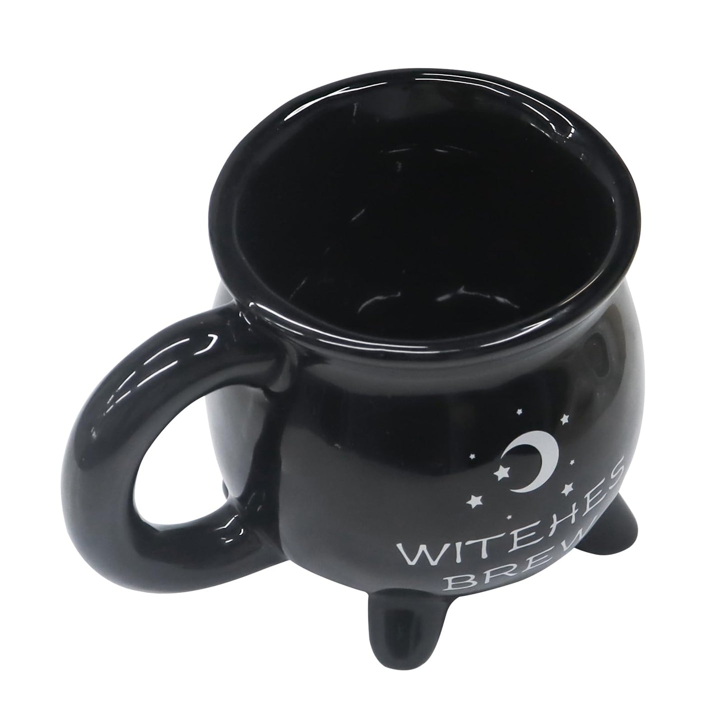 ISTOOL Witch Brew Cauldron Coffee Mug, 300ml/10oz Ceramic Coffee Cups, Cute Halloween Water Cups, Summer Winter Drinkware, Birthday Halloween Gifts