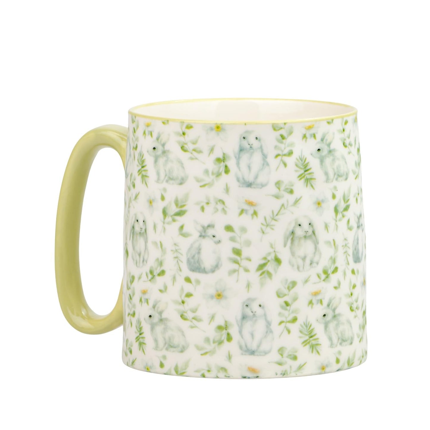 10 Strawberry Street Springtime Bella Mugs, Set of 4 (Botanical Bun)