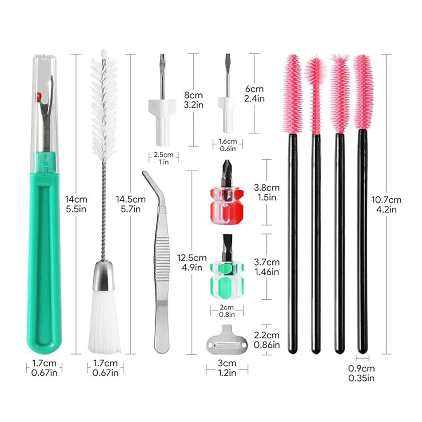 Hisxrcal Cleaning Kit Repairing Tools for Cleaning Daily Use Household