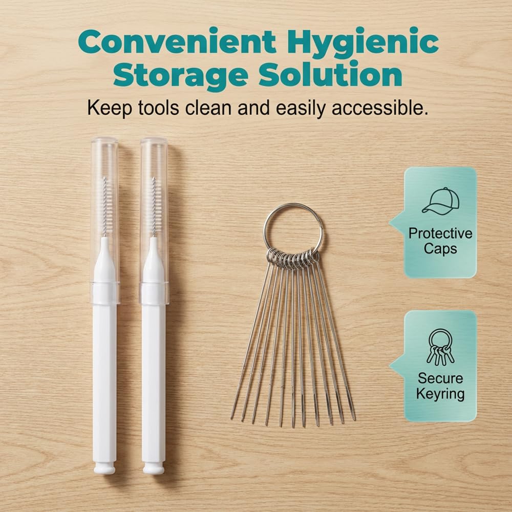 Shower Head Cleaning Brush Small Hole, 2026 New Showerhead Cleaning Brushes Picks for Household Bathroom, Multifunction Crevice Tiny Brush, Shower Head Cleaner Tool (30 Pcs)