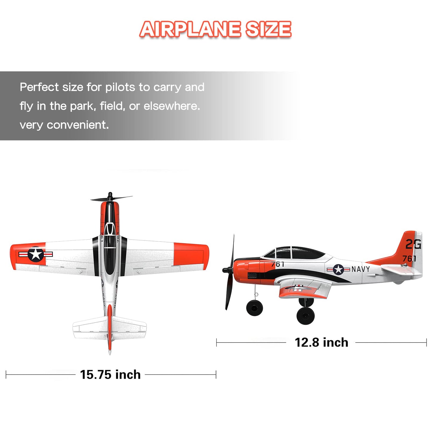 Losbenco RC Plane 4 Channel Remote Control Airplane, Ready to Fly RC Airplane with Xpilot Stabilization System and One Key Aerobatic for Beginners Adult