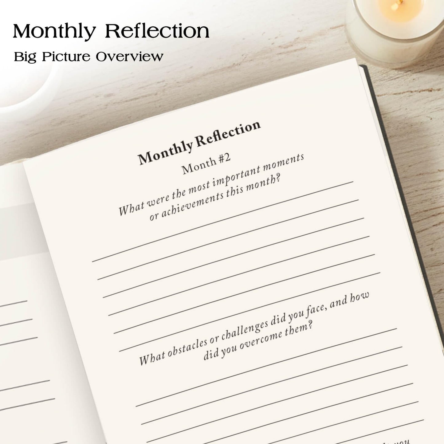 The Kaizen Journal for Self Improvement – Undated Daily Planner & Habit Tracker for Men & Women, Productivity, Focus & Mental Health – 24-Week Goal Planner with Gift-Ready Box, Two Colors (Black)