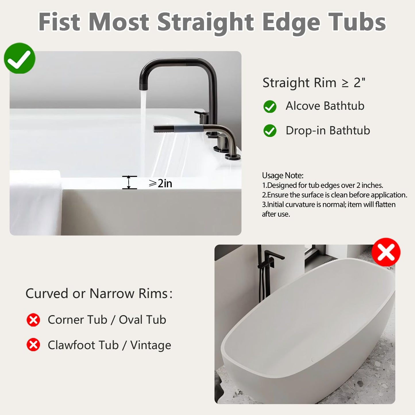 Akrelyan 31.5" Bathtub Splash Guard for Tub Kids, Silicone Splash Shield with 11 Suction Cups, Toy Tray Shelf, No Spill Water Barrier, Prevents Mess, Fun Bathtime for Toddlers Baby–Gray