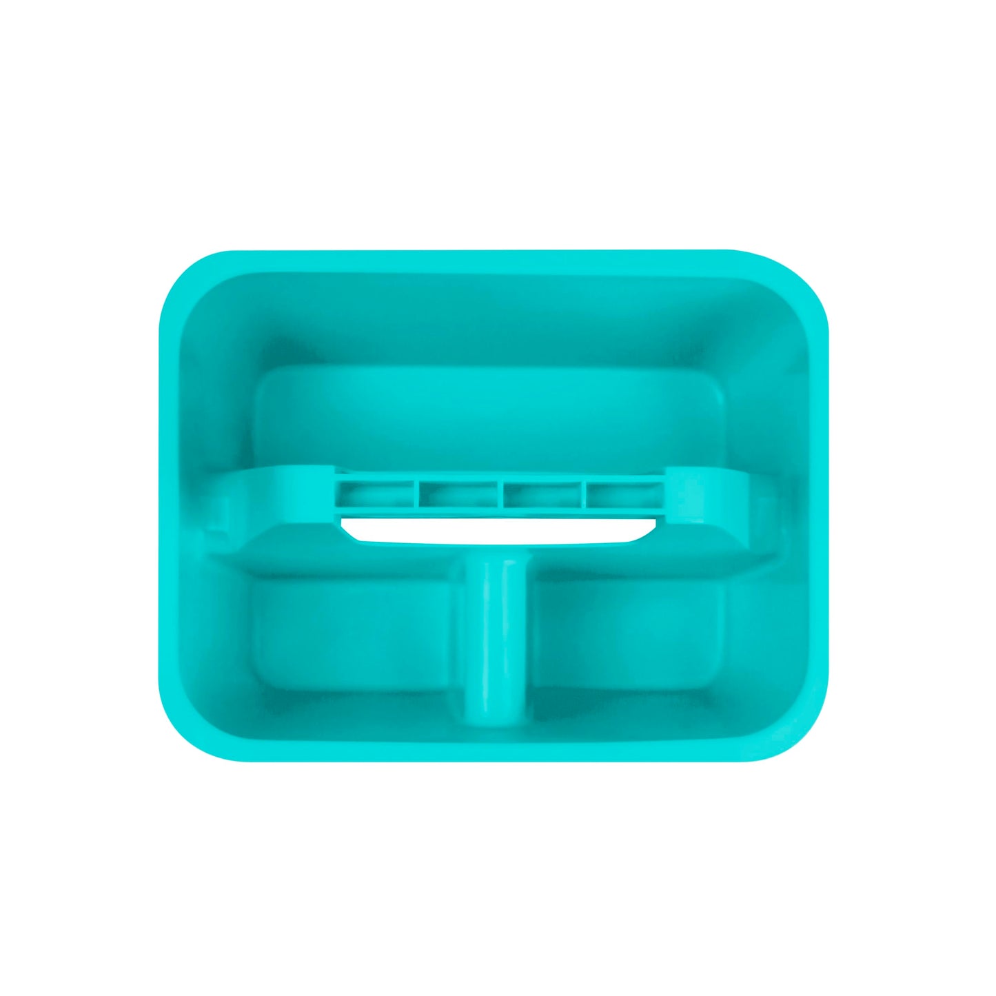 Storex Mini Classroom Caddy, Multipurpose Classroom Organizer with Handle, Teal, 12-Pack (01065U12C)
