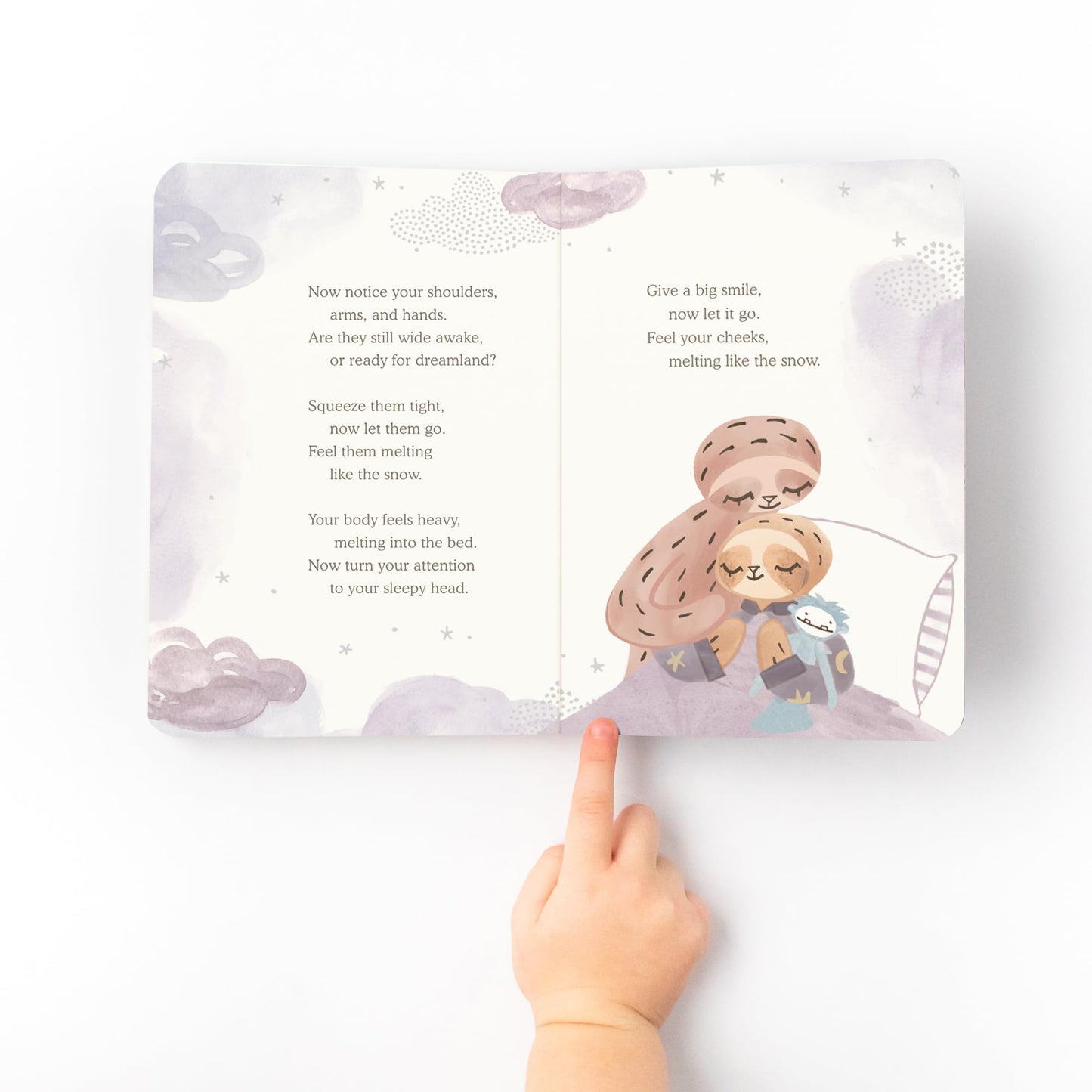 Slumberkins 14" Sloth Kin & 2 Board Books Complete Set Bundle | Promotes Routines, Relaxation & Coping Skills | Social Emotional Learning, Ages 0+ (Sloth Kin Plush + 2 Board Books)
