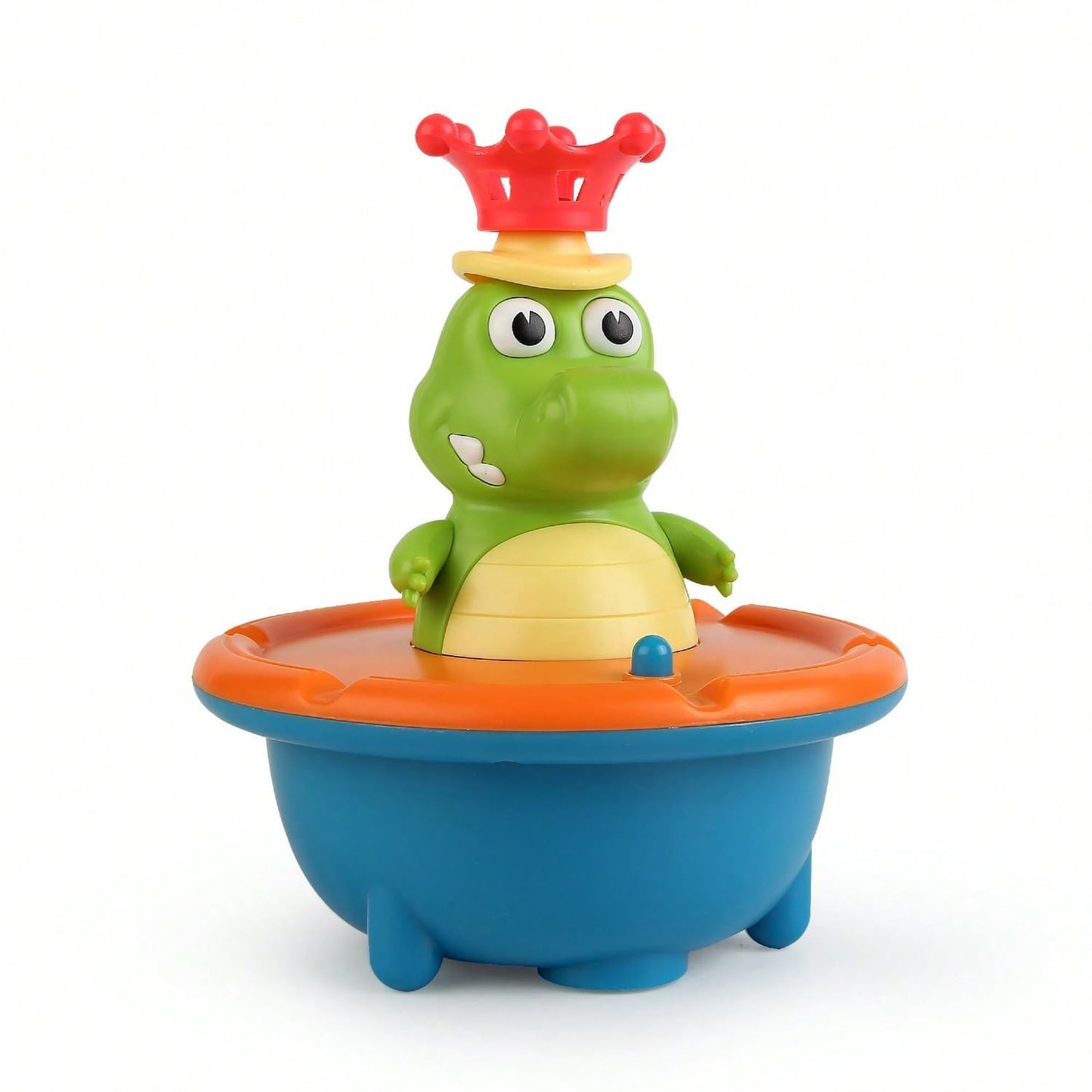 Bath Toys for Toddlers - Light Up Crocodile Fountain with 5 Spray Modes, ABS Plastic Bath Toy for Bathroom & Swimming Pool