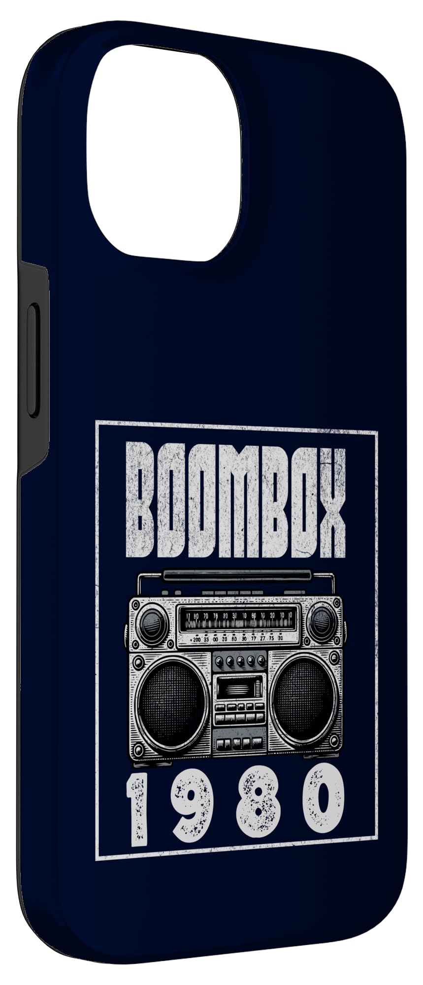 Boombox CD Player Cassette Audio AM FM Radio 1980 Birthday Case for iPhone 14
