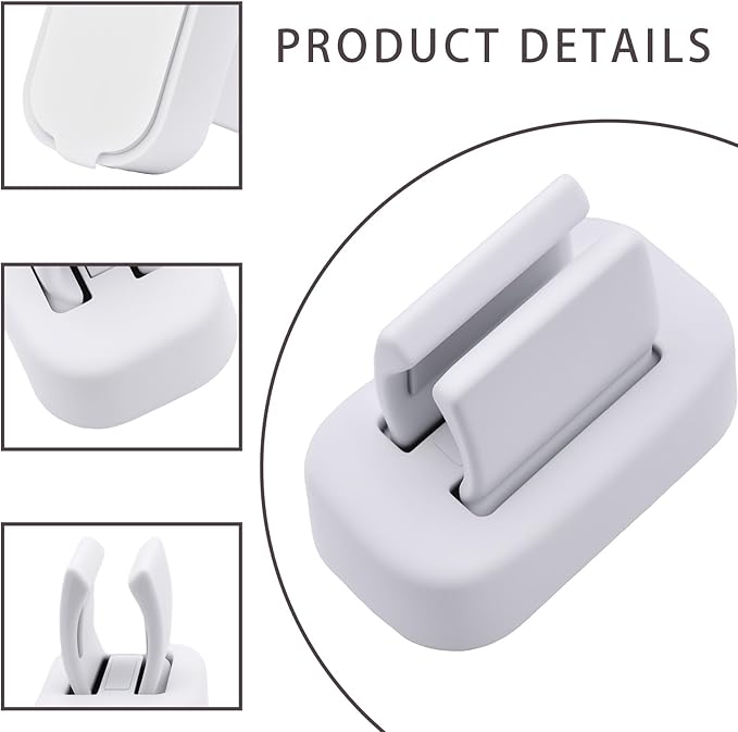 Wall Mounted Toothbrush Holder–Self-Adhesive Electric Toothbrush Organizer for Bathroom, No Drilling, Space-Saving, Multi-Function for Dorms & Kitchens (4)