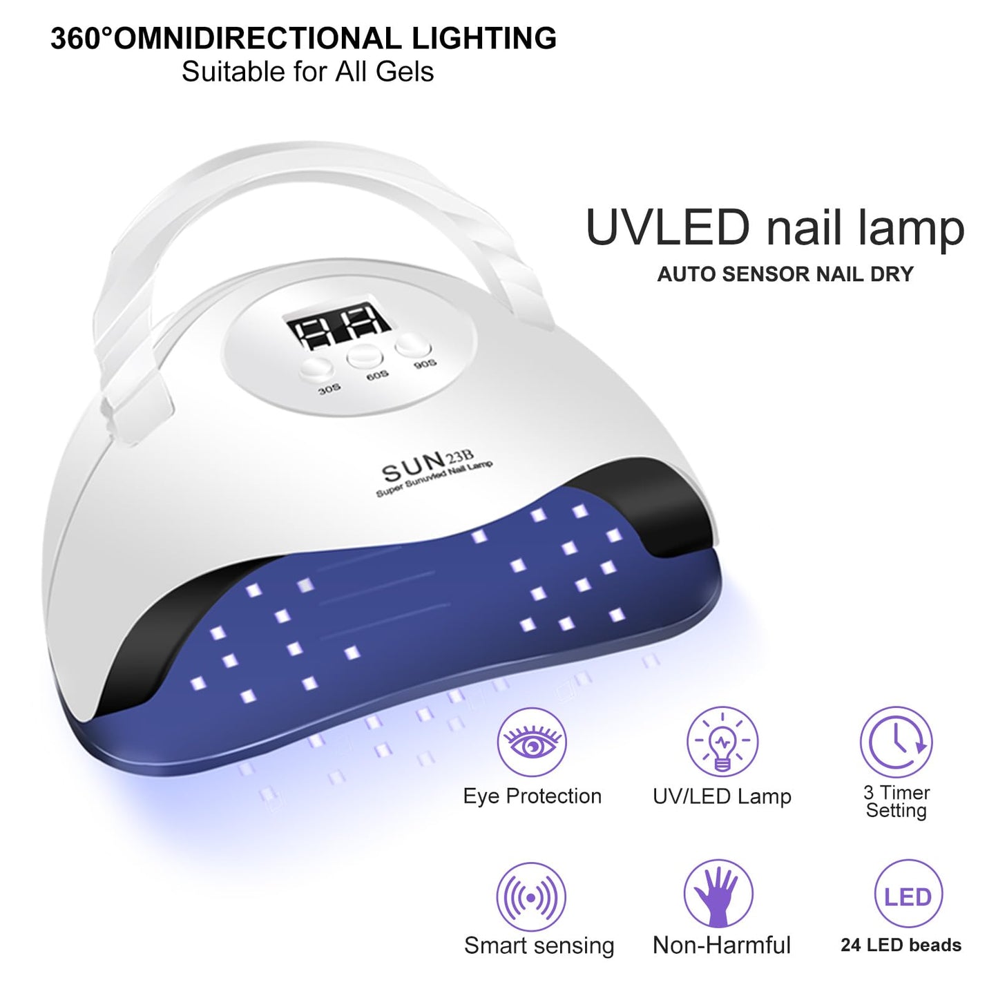 Gel nail kit with uv light and nail drill machine Kit,5pcs Top Base Coat LED Lamp Nail Art All Seasons Gel Manicure Kit