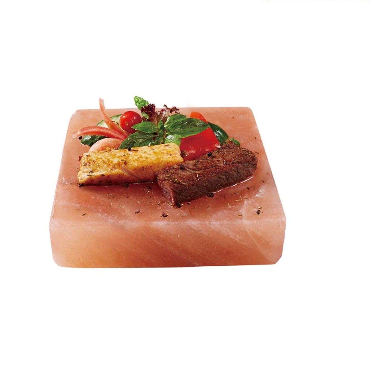 Himalayan Chef Natural Himalayan Crystal Salt cooking plate 8" X 8" X 2"
