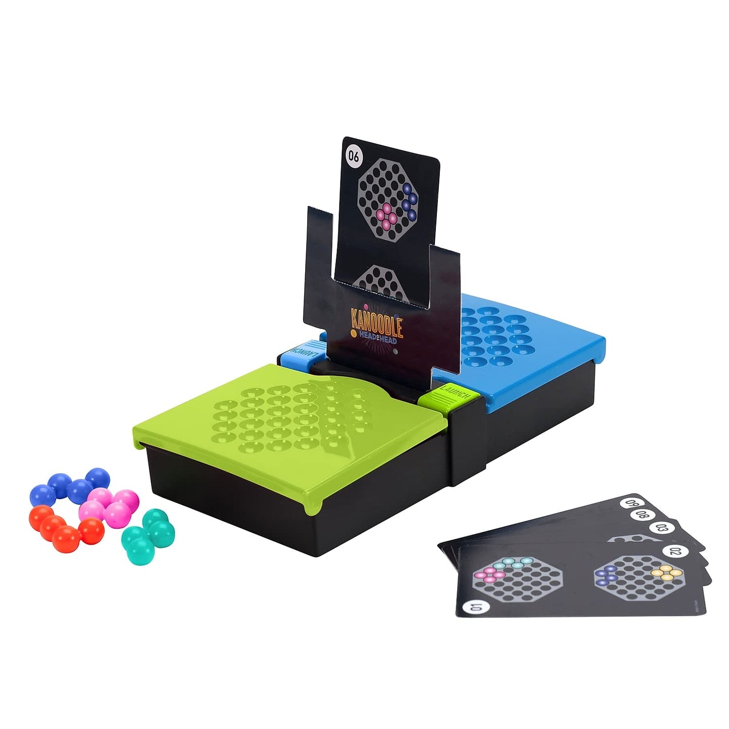 Educational Insights Kanoodle Head-to-Head - 3D Brain Teaser Puzzles for Kids, Spatial Puzzle Games for Adults, Teens and Kids, Problem Solving Toys and Logic Puzzles, Two Player Games