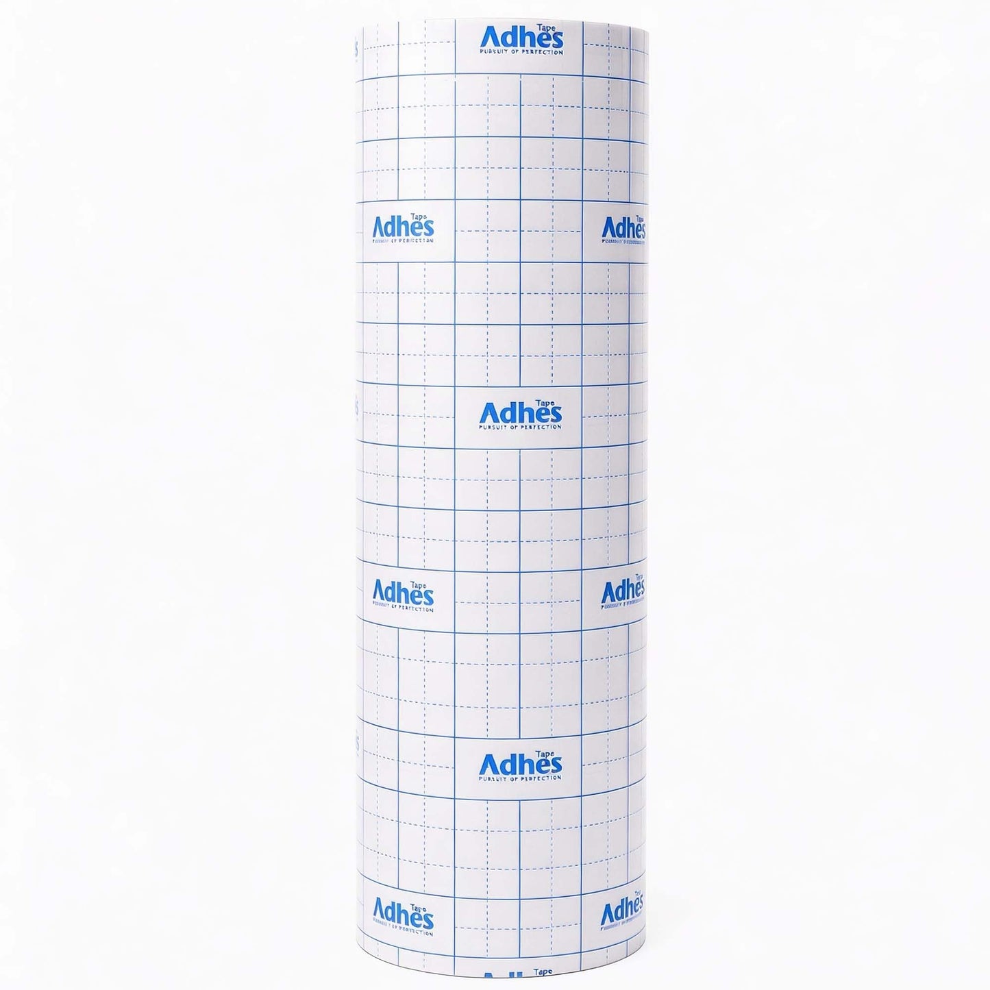 ADHES Premium Crystal Clear Transfer Tape for Vinyl with Grid, 12" x 50FT, No Stretch PET Transfer Paper Roll, Precision Application Tape for Cricut, Small Designs & Detailed Graphics