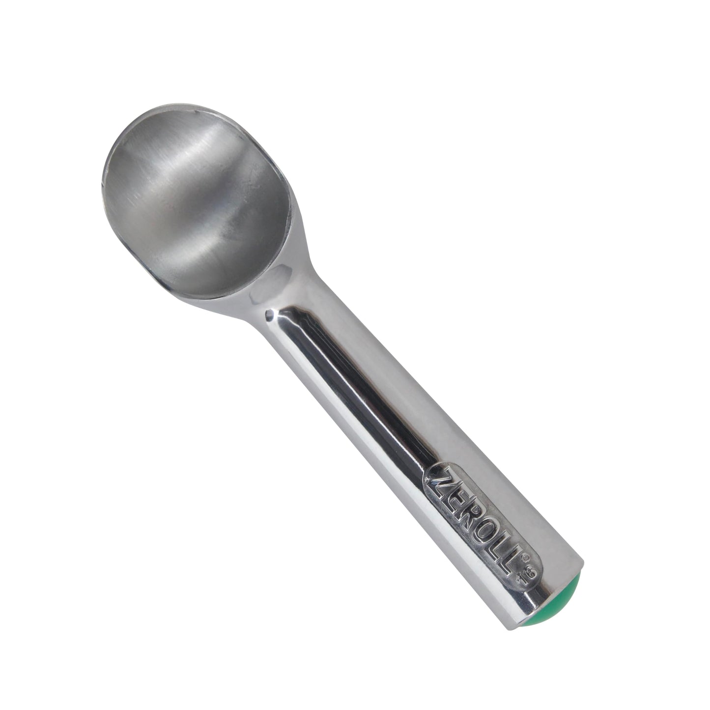 Zeroll Original Ice Cream Scoop Unique Liquid Filled Heat Conductive Handle Simple One Piece Aluminum Design Easy Release Made in USA, 2.5-Ounce, Silver