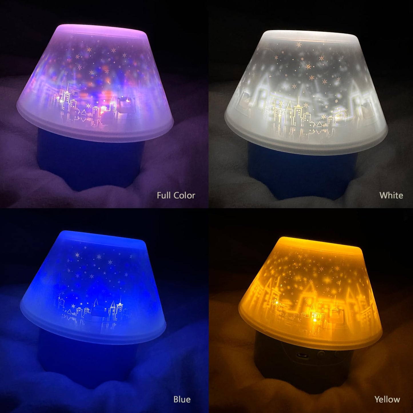 FEIHUAN LED Projection Night Light,Children's Room Decoration,with USB Cable,360 Degree Rotating Nebula Light Projector,The Best Gift for Children's Parties,Birthdays,Christmas,Valentine's Day