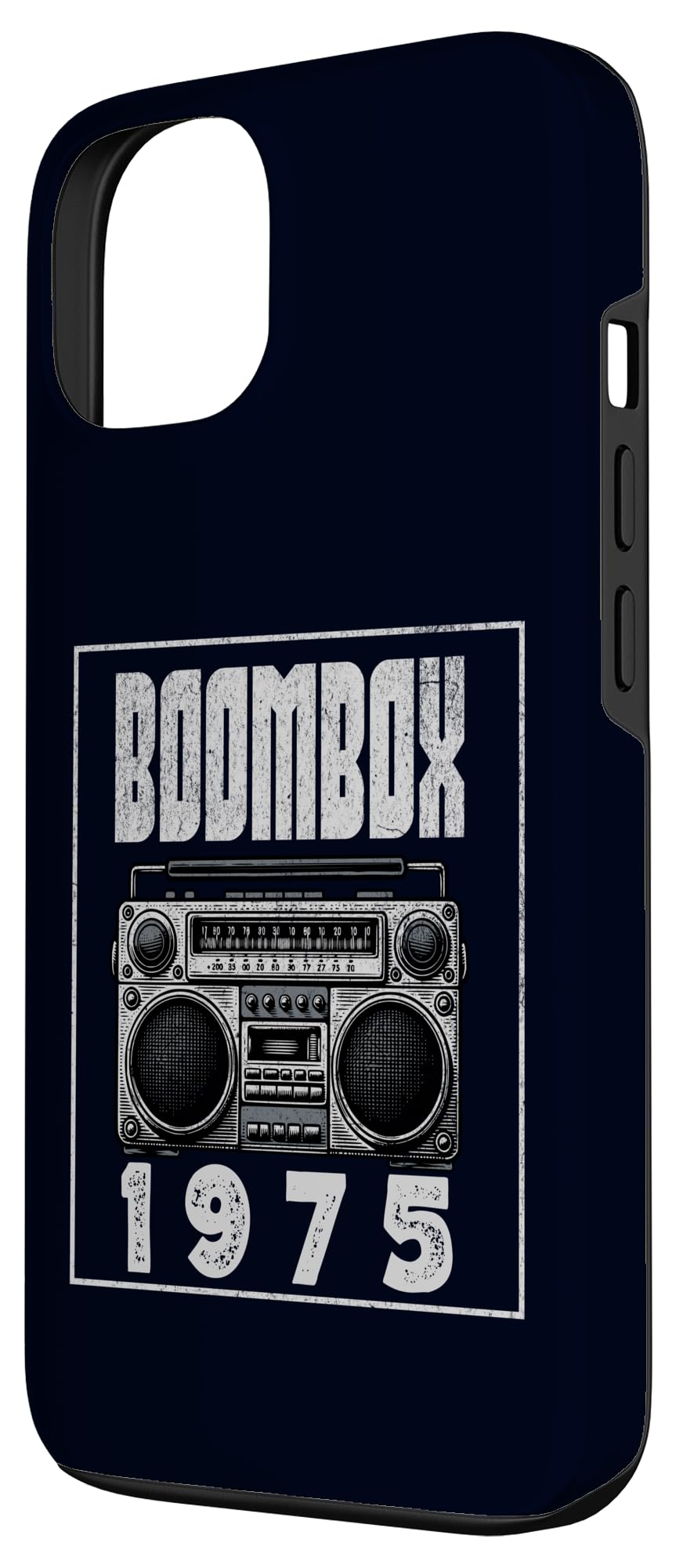 Boombox CD Player Cassette Audio AM FM Radio 1975 Birthday Case for iPhone 13