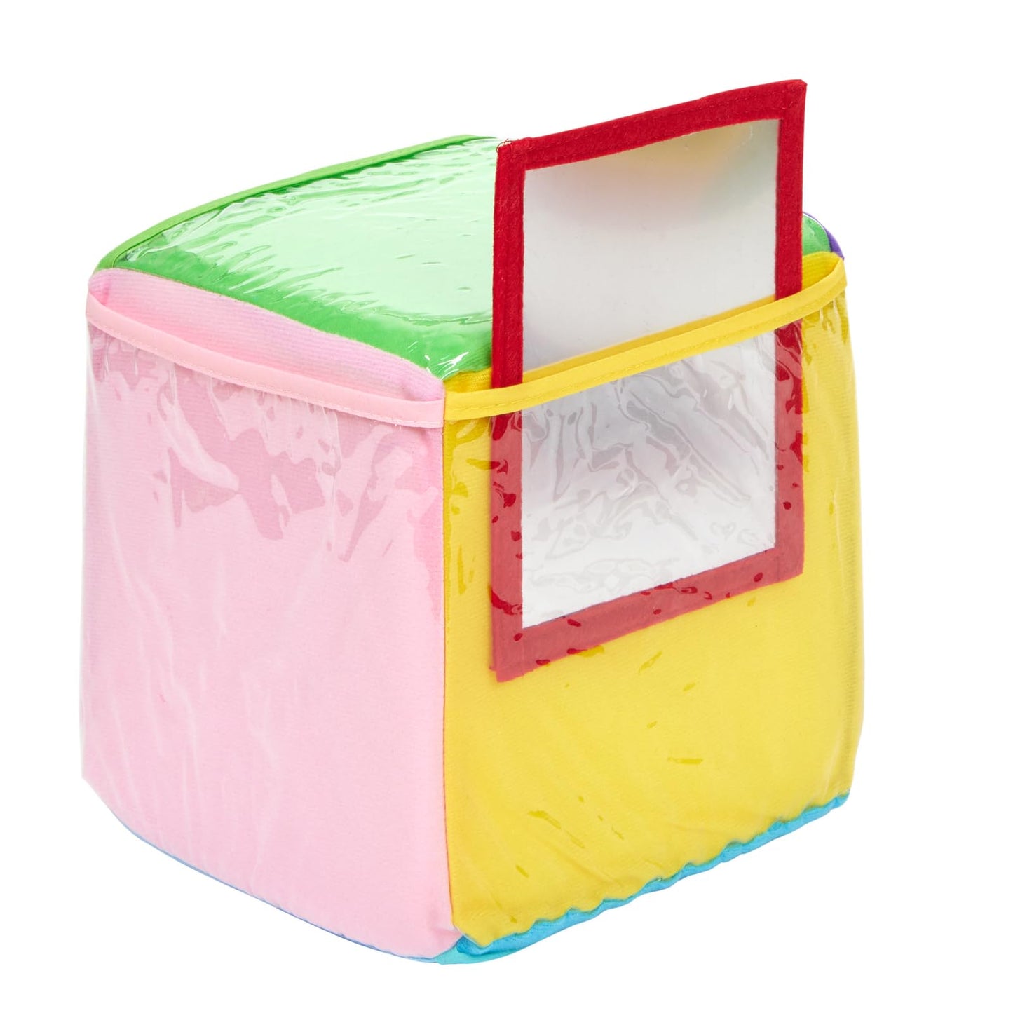 Excellerations Infant Photo Cubes with Mirror Set of 3 Classroom Activity (Item # PICS)