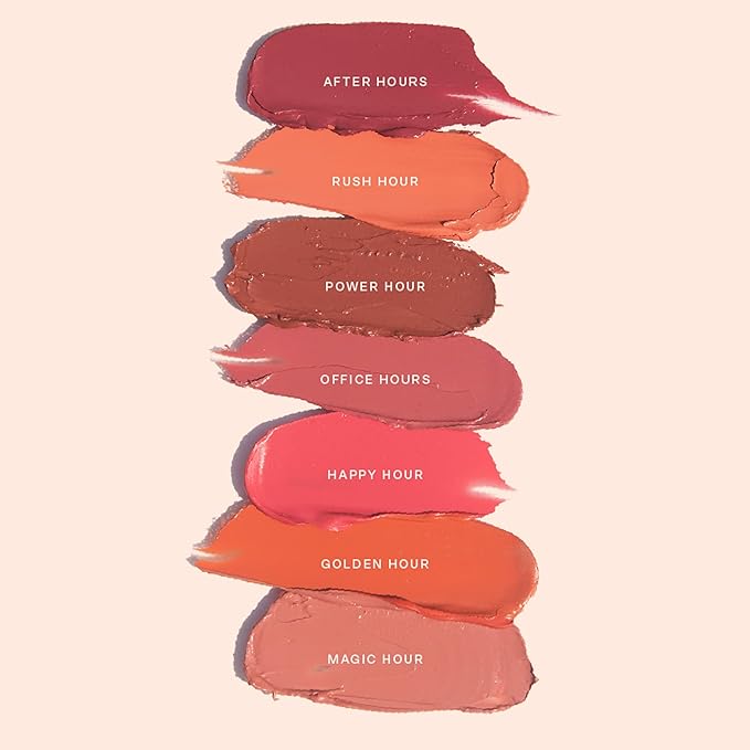 Tower 28 Beauty BeachPlease Cream Blush for Cheeks and Lips - Multi-Purpose Lip and Cheek Tint in Mauve Blush - for Sensitive Skin – Color OFFICE HOUR, Luminous Finish