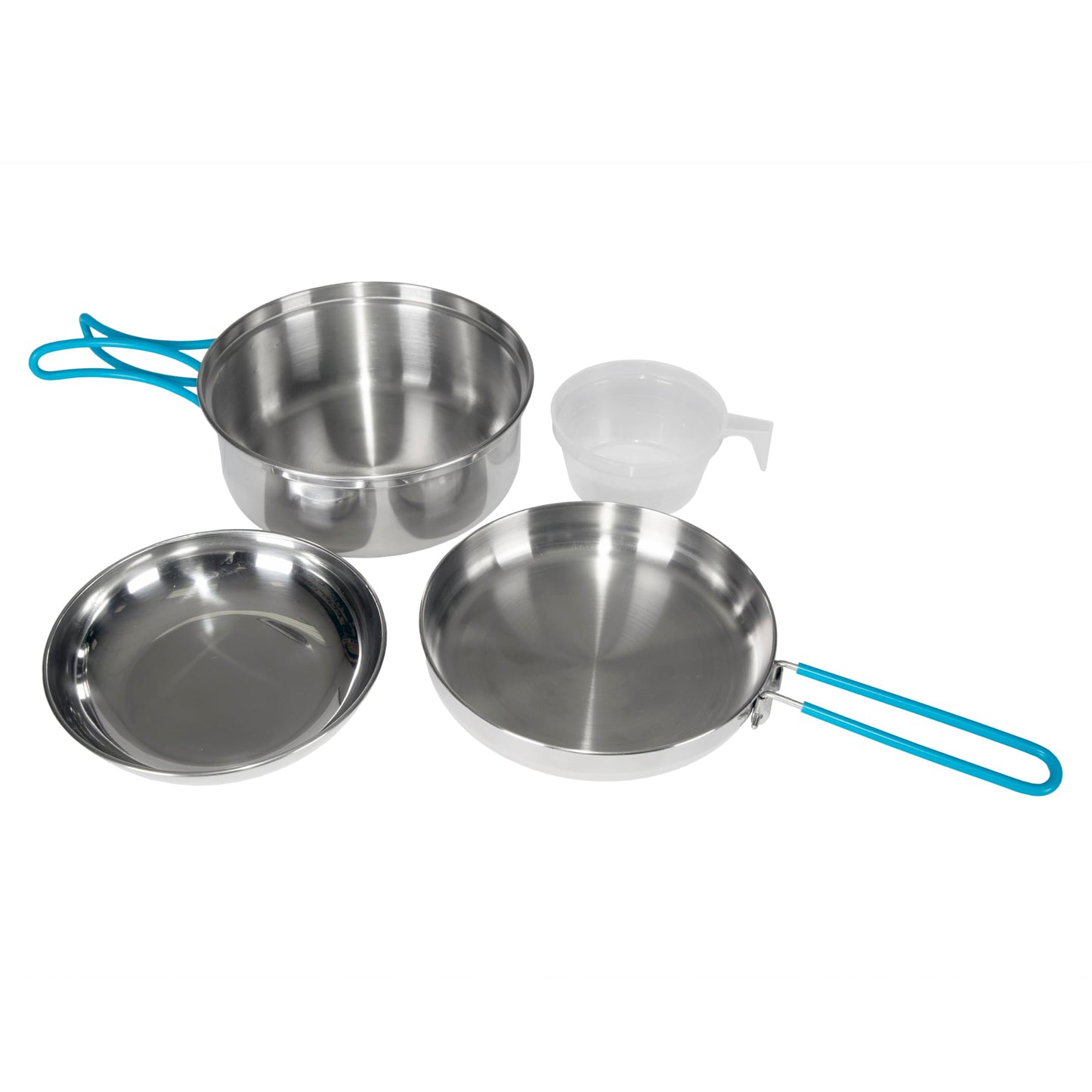 Stansport One Person Stainless Steel Cook Set, Silver, One Size