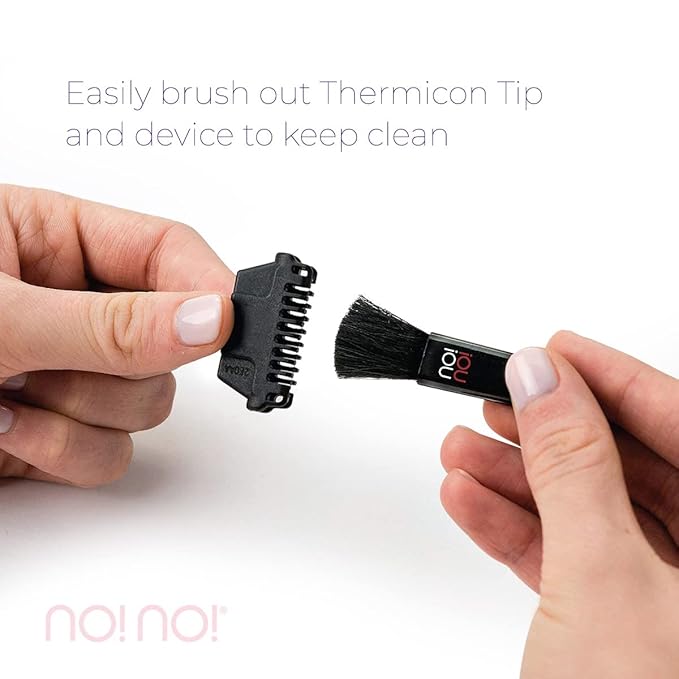 no!no! Hair Removal Kit Thermicon Tip Refill Pack (Wide Tip) for Legs, Back, Arms and Chest - 3 Count