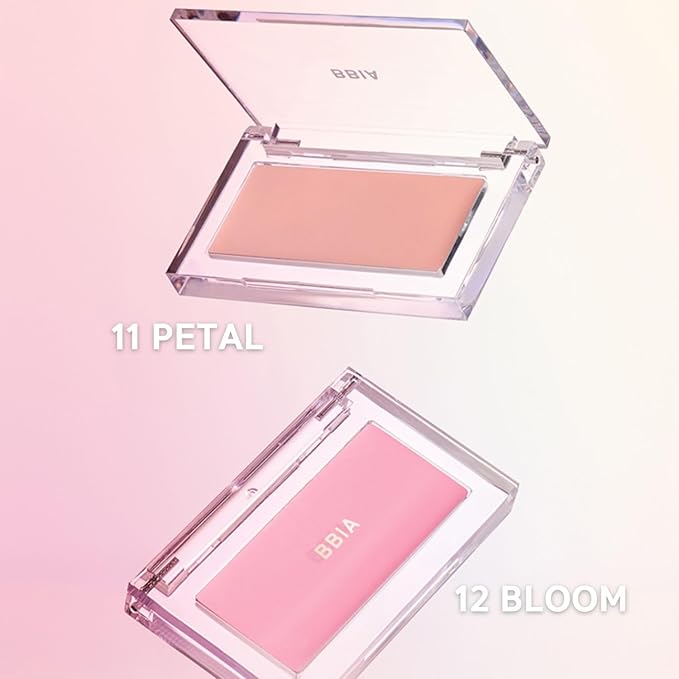 BBIA Ready To Wear Downy Cheek Cream Blush - Creamy Blendable & Buildable Blush Dewy Texture & Matte Finish High Pigment Longlasting Lightweight Natural Face Makeup (11 DOWNY PETAL)